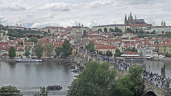 Pražský hrad, Karlův most, Vltava