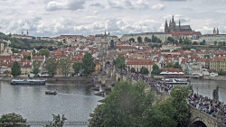 Pražský hrad, Karlův most, Vltava
