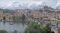 Pražský hrad, Karlův most, Vltava
