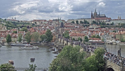 Pražský hrad, Karlův most, Vltava