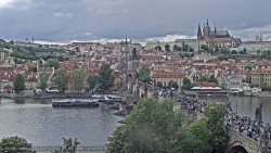 Pražský hrad, Karlův most, Vltava