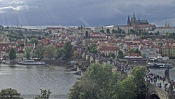Pražský hrad, Karlův most, Vltava