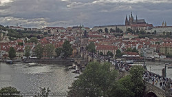 Pražský hrad, Karlův most, Vltava