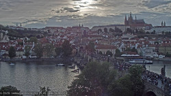 Pražský hrad, Karlův most, Vltava