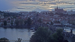 Pražský hrad, Karlův most, Vltava