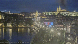 Pražský hrad, Karlův most, Vltava