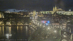 Pražský hrad, Karlův most, Vltava