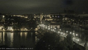 Město Praha - Pražský hrad, Karlův most, Vltava - 16.5.2026 v 03:30 Město Praha - Pražský hrad, Karlův most, Vltava - 16.5.2026 v 03:30
