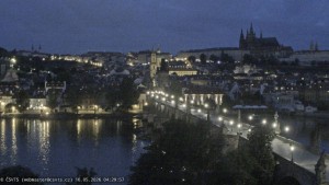 Město Praha - Pražský hrad, Karlův most, Vltava - 16.5.2026 v 04:30 Město Praha - Pražský hrad, Karlův most, Vltava - 16.5.2026 v 04:30