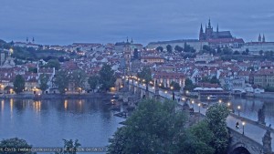 Město Praha - Pražský hrad, Karlův most, Vltava - 16.5.2026 v 05:00 Město Praha - Pražský hrad, Karlův most, Vltava - 16.5.2026 v 05:00