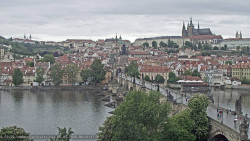 Pražský hrad, Karlův most, Vltava