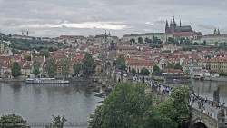 Pražský hrad, Karlův most, Vltava