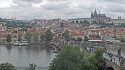Pražský hrad, Karlův most, Vltava