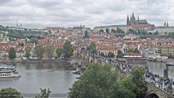 Pražský hrad, Karlův most, Vltava