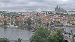Pražský hrad, Karlův most, Vltava