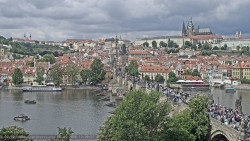 Pražský hrad, Karlův most, Vltava