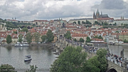 Pražský hrad, Karlův most, Vltava