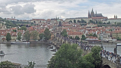 Pražský hrad, Karlův most, Vltava