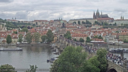 Pražský hrad, Karlův most, Vltava