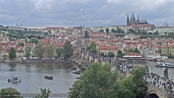Pražský hrad, Karlův most, Vltava