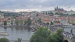 Pražský hrad, Karlův most, Vltava