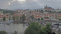 Pražský hrad, Karlův most, Vltava