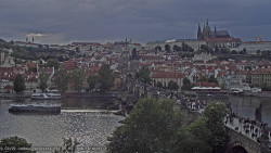 Pražský hrad, Karlův most, Vltava