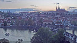 Pražský hrad, Karlův most, Vltava