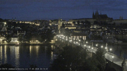 Pražský hrad, Karlův most, Vltava