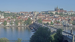 Pražský hrad, Karlův most, Vltava