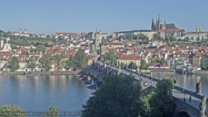 Město Praha - Pražský hrad, Karlův most, Vltava - 17.5.2026 v 07:00 Město Praha - Pražský hrad, Karlův most, Vltava - 17.5.2026 v 07:00