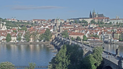 Pražský hrad, Karlův most, Vltava