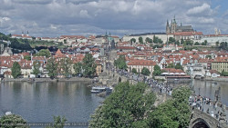 Pražský hrad, Karlův most, Vltava