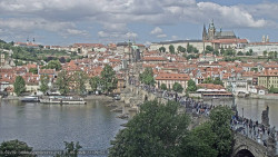 Pražský hrad, Karlův most, Vltava