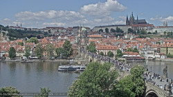 Pražský hrad, Karlův most, Vltava