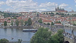 Pražský hrad, Karlův most, Vltava