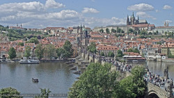 Pražský hrad, Karlův most, Vltava