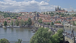 Pražský hrad, Karlův most, Vltava