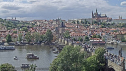 Pražský hrad, Karlův most, Vltava