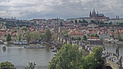 Pražský hrad, Karlův most, Vltava