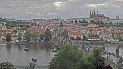 Pražský hrad, Karlův most, Vltava