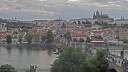 Pražský hrad, Karlův most, Vltava