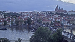 Pražský hrad, Karlův most, Vltava