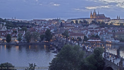 Pražský hrad, Karlův most, Vltava