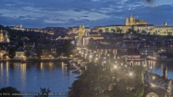 Pražský hrad, Karlův most, Vltava