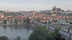 Pražský hrad, Karlův most, Vltava