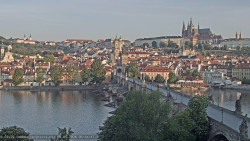 Pražský hrad, Karlův most, Vltava