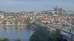 Pražský hrad, Karlův most, Vltava