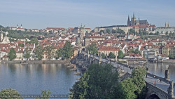Pražský hrad, Karlův most, Vltava