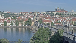 Pražský hrad, Karlův most, Vltava